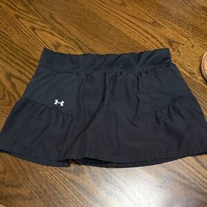 Under Armour Black Athletic Skirt